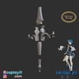 1_BL-15.png Genshin Impact- Sacrificial Sword - Digital 3D Model Files - Xingqiu Cosplay
