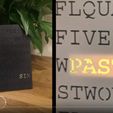 c7da2202001ef3739c67954b4c9dbb31_display_large.jpg Free STL file Arduino Word Clock - 3D Printable・3D printable design to download
