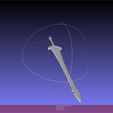 meshlab-2021-08-24-16-10-17-83.jpg Fate Lancelot Berserker Sword Printable Assembly