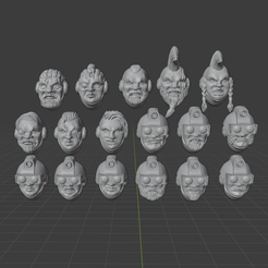Demiurge1.png Demiurg Space Dwarves Heads for Heroic Scale Wargaming