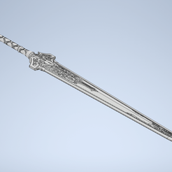 Cover.png Fichier STL Honkai : Star Rail - Épée Sushang [Épée grise]・Modèle à télécharger et à imprimer en 3D