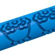 86568888.jpg CLAY ROLLER FLOWER SHAPES STL / POTTERY ROLLER/CLAY ROLLING PIN/FLOWER CUTTER