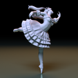 0013.png Ballet girl in the woods Diorama