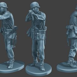 German-soldier-ww2-Shoot-Stand-G1-0000.jpg Fichier 3D Soldat allemand ww2 Shoot Stand G1・Objet pour impression 3D à télécharger, artejaol