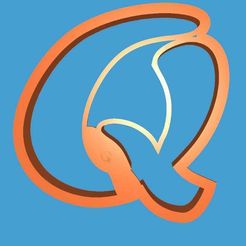 WhatsApp-Image-2021-03-22-at-9.36.04-PM.jpeg STL-Datei makeit alphabet q cookie cutter kostenlos・3D-druckbare Vorlage zum herunterladen