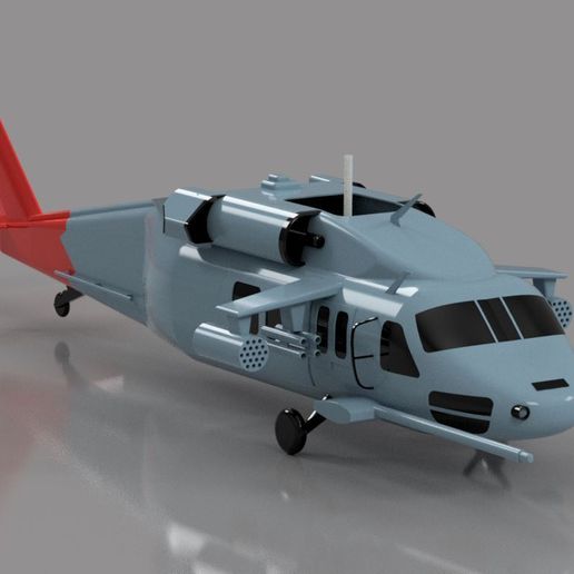 Flywing Seahawk RC Helicopter 3D model