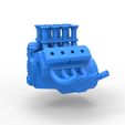 1.jpg Fichier 3D Moteur V8 pour dragster vintage Échelle 1:25・Design imprimable en 3D à télécharger