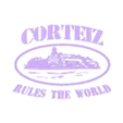 corteiz logo 2 v1 cadre .stl LOGO CORTEIZ #2 | CRTZ