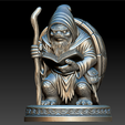 YTGUIYI.png Elder Shellsage - Tartaruga Feiticeira Estatueta para impressão 3D