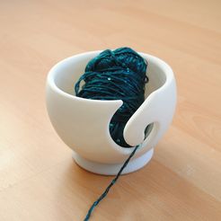 DSC_0008.jpg Knitting yarn holder yarn holder yarn spool holder yarn bowl knitting