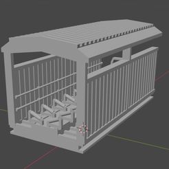 Blend1.jpg STL file Belgian Conveyor Belt Tube - Cockeril Sambre H0・3D printer design to download