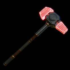 untitled2.png STL file Valen's Hammer (Sentinel Hammer)・3D printer model to download