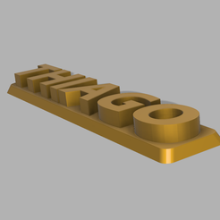 Sin-título-v22.png Archivo STL gratis Llavero Thiago・Plan de la impresora 3D para descargar