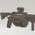 M32-v2.png M32 Grenade launcher for LE-GO