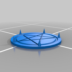 f3cdd2f2-abe9-493b-97eb-0c7e251123d4.png Archivo 3D gratis Pentacle Gem Stand・Plan para descargar y imprimir en 3D