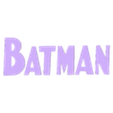 batman letras.stl batman logo