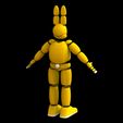 Cults_SpringBon.8000.jpg FNAF Springbonnie Full Body Wearable Costume with Head for 3D Printing