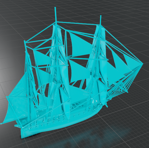 10.png USS  constitution ship model