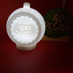 IMG_20230923_185826225.jpg Fichier STL Maison de poupée Gabby's CHRISTMAS ORNAMENT TEALIGHT WITH TWIST LOCK CAP・Modèle pour impression 3D à télécharger