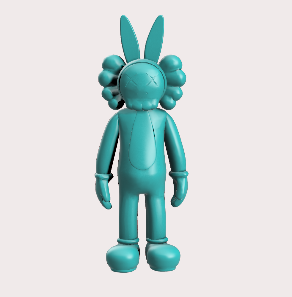 Download STL file KAWS FIGURE 3 • Model to 3D print ・ Cults