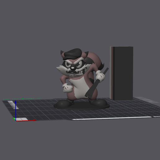 Le Bandit Hacksaw character model