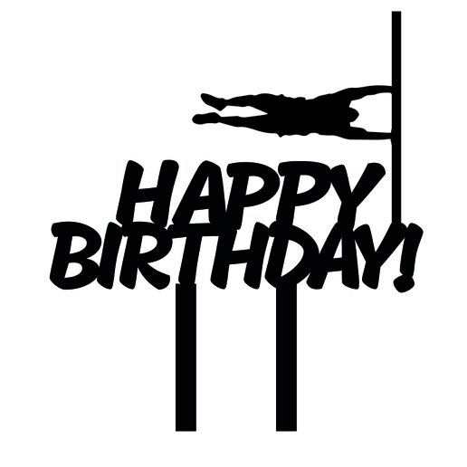 topper cake calisthenics vertical