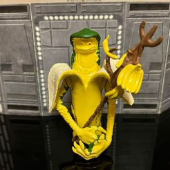 311118126_828782901628009_4198899739266143673_n.jpg STL file STAR WARS VINTAGE AMANAMAN, BANAMAMAN, BANANA COSTUME HALLOWEEN SPECIAL, CUSTOM UNPRODUCED KENNER, HASBRO ACTION FIGURE, 3.75", 1/18, 5POA・3D print object to download