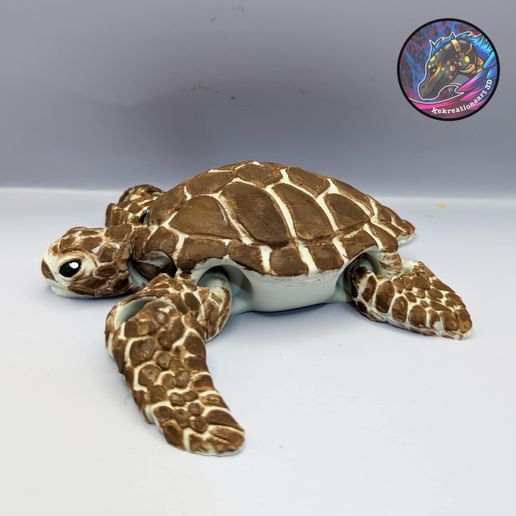 Flexi Sea Turtle 3D model