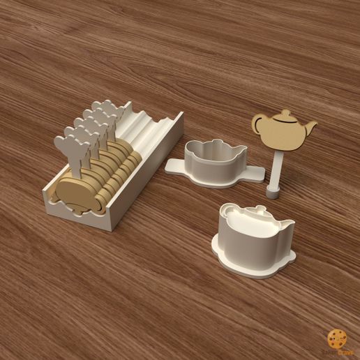 Teapot Cake Pop Mold Set