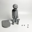1.jpg Zombie Controller Stand for PS5 - STL File for 3D Printing | Scary Gamer Decor