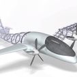 2.jpg Taking a Closer Look: 3D Model of Bayraktar Akinci UAV Drone Structure