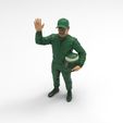 sal3.jpg Race Driver Waving with Helmet in Hand 1/32 Scale – Post-Race Figure for Motorsport Diorama