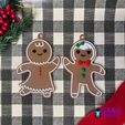 IMG_5780.jpg Gingerbread Family and Ornament Set