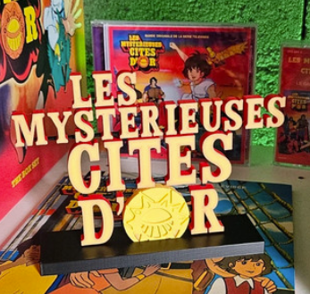 Stickers Les Mystérieuses Cités D'Or – Pour Borne D'arcade MAME – Lot L'OR + Cadeaux