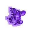 Glutter3 supported.stl Ekip tabanı ve eklentiler