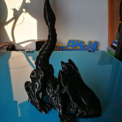 Alien Queen (Impressão fácil sem suporte)