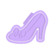 princess-shoe-zapato-princesa-real.stl 👠👑 Princess Shoe Cookie Cutter – Royal Style – Cortante Zapato de Princesa – Estilo Real y Elegante