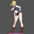 5.jpg ANDROID 18 STATUE SEXY VERSION2 DRAGONBALL ANIME CHARACTER 3d print