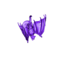 _Gargoyle_Pose_6.stl 宇宙節足動物フラッピーバード