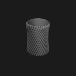FinVaseTwist.png Файл STL Ваза - Фин Твист・3D-печатная модель для загрузки