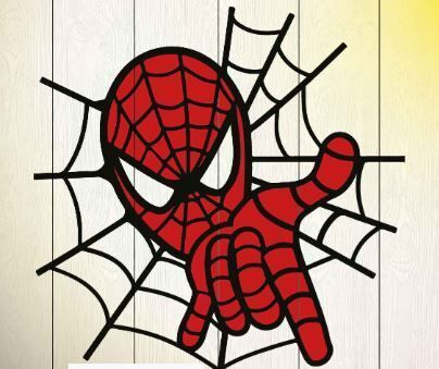 spiderman svg file free