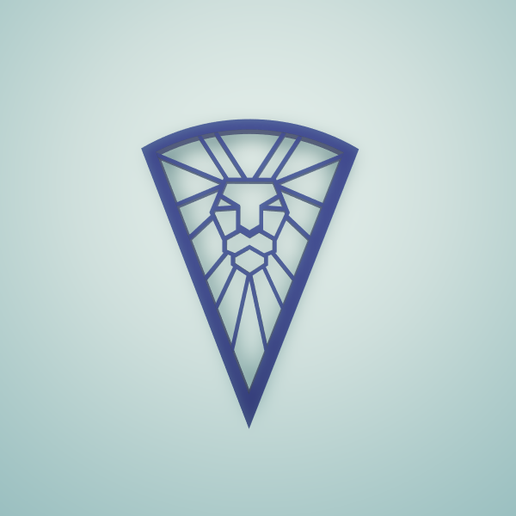 polymer clay cutter,lion 3D model