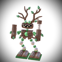 C4A22F73-A8EA-422C-8D72-7885DAA2AFA8.png Archivo STL Epic Wubbox (Plant) Singing Monsters・Modelo para descargar y imprimir en 3D
