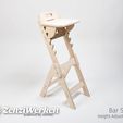 e2d91814243f159a7820b11a6b5a90a2_display_large.jpg Free STL file Height Adjustable Bar Stool cnc・Template to download and 3D print