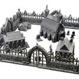 Graveyard-Set-1-Mystic-Pigeon-Gaming-4-w.jpg Modular Graveyard Walls Crypts Tombs Churches and Graveyard Accessories