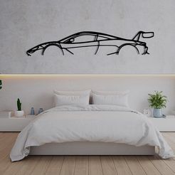 bedroom.jpg Wall Art Super Car McLaren 720s GT3
