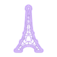 Eiffel Tower cookie cutter from Paris.stl Eiffel Tower cookie cutter from Paris
