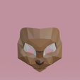 Front-downtilt.png Low Poly Squirrel Cosplay Mask