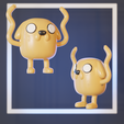 jake1.png ADVENTURE TIME / Funko pop style collection with 4 adventure time characters