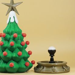 dfwcxd.jpg Free STL file christmas tree lamp・3D print design to download, Toolmoon